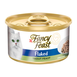 Fancy Feast Gourmet Tartare Alimento Húmedo para Gato Receta Trucha, 85 g