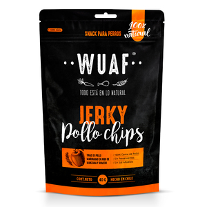 Wuaf Snack Premios para Perros Chips De Pollo Romero, 40 g
