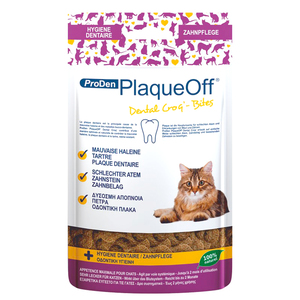 Plaque Off Snack Dental Cat Proden para Gato, 60 g