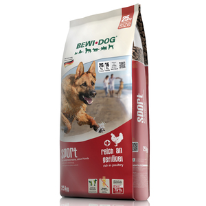 Bewi Dog Alimento Natural Seco para Adulto Sport Croc Perro, 25 kg