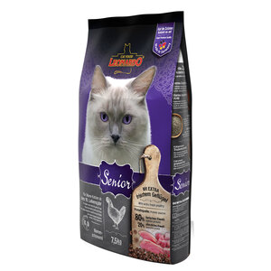 Leonardo Alimento Natural Seco para Senior Gato, 7.5 kg
