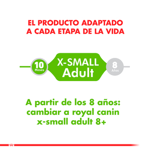 Royal Canin Alimento Seco para Perro Adult X-Small, 1 kg
