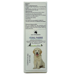 Drag Pharma Superpet Omega Puppy Suplemento Nutricional de Ácidos Grasos para Cachorro, 125 ml