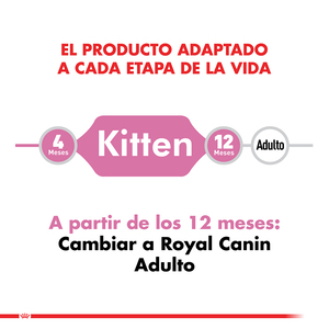 Royal Canin Kitten Alimento Seco para Gatito Receta Pollo, 4 kg