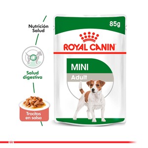 Royal Canin Alimento Húmedo para Mini Adulto Pouch, 85 g