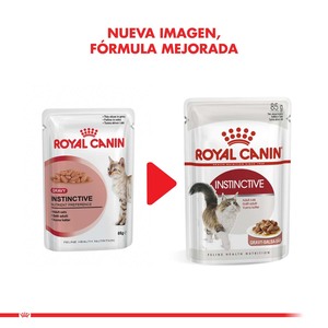 Royal Canin Alimento Húmedo para Gato Instinctive Gravy Pouch, 85 g