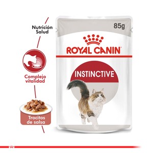 Royal Canin Alimento Húmedo para Gato Instinctive Gravy Pouch, 85 g