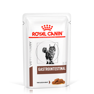 Royal Canin Alimento Húmedo Medicado para Gato Gastrointestinal Pouch, 85 g
