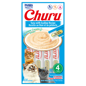 Churu Snack Receta de Atún con Vieira para Gato, 56 g