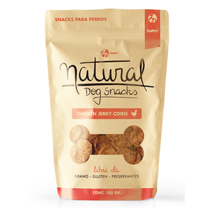 Natural Dog Snacks Jerky Pollo para Perro, 100 g