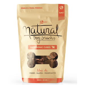 Natural Dog Snacks Jerky Pulmón Cordero para Perro, 50 g