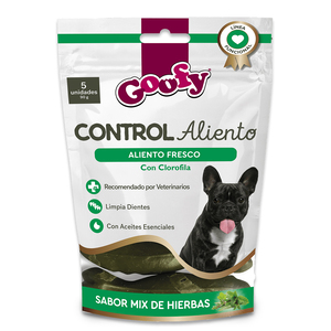 Goofy Premio para Perro Control de Aliento con Clorofila, 90 g