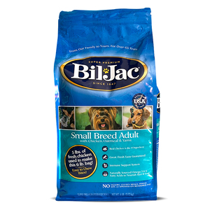 Bil Jac Alimento Natural Adulto Razas Pequeñas Receta de Pollo para Perro, 2.72 kg