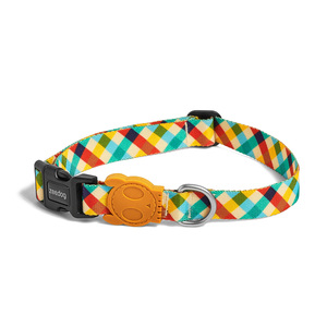 Zee.Dog Collar Ajustable Diseño Phantom Multicolor para Perro, Mediano