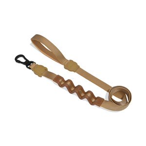 Zee.Dog Ruff Leash Correa Resistente a Tirones Diseño Sand Color Beige para Perro, Grande