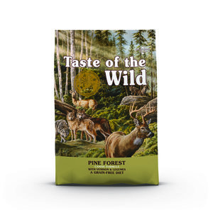 Taste of the Wild Pine Forest Alimento Natural para Perro Todas las Etapas de Vida Receta Venado, 12 kg