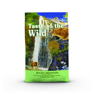 Taste of the Wild Rocky Mountain Alimento Natural para Gato Todas las Etapas de Vida Receta Venado y Salmón, 2 kg