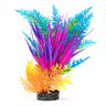 Imagitarium Decoración Planta con Pasto Acuático, Neón Imagitarium Decoración Planta con Pasto Acuático, Neón