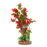 Imagitarium Planta Decorativa Roja y Verde para Acuario