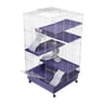 Kaytee Hábitat Deluxe Multinivel para Hurón o Chinchilla, Azul Kaytee Hábitat Deluxe Multinivel para Hurón o Chinchilla, Azul