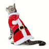 Merry Makings Traje Sr Claus para Gato, Chico/Mediano Merry Makings Traje Sr Claus para Gato, Chico/Mediano