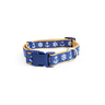 Youly Collar Ajustable Diseño Ancla Náutica Color Azul con Broche para Perro, Mediano