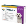 Simparica Masticable Desparasitante Externo para Perro 2.5-5 kg, 3 Tabletas Simparica Masticable Desparasitante Externo para Perro 2.5-5 kg, 3 Tabletas