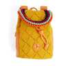 Youly Spring Backpack Amarilla Estilo Crochet, X-Chico / Chico Youly Spring Backpack Amarilla Estilo Crochet, X-Chico / Chico