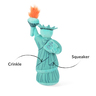 Pet Play Traveler Juguete de Estatua de la Libertad para Perro Pet Play Traveler Juguete de Estatua de la Libertad para Perro
