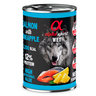 Alpha Spirit Alimento Húmedo Natural para Perro Adulto Receta Salmón con Piña, 400 g Alpha Spirit Alimento Húmedo Natural para Perro Adulto Receta Salmón con Piña, 400 g