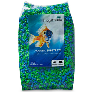 Imagitarium Summer Gava Azul y Verde para Acuario, 2.26 kg
